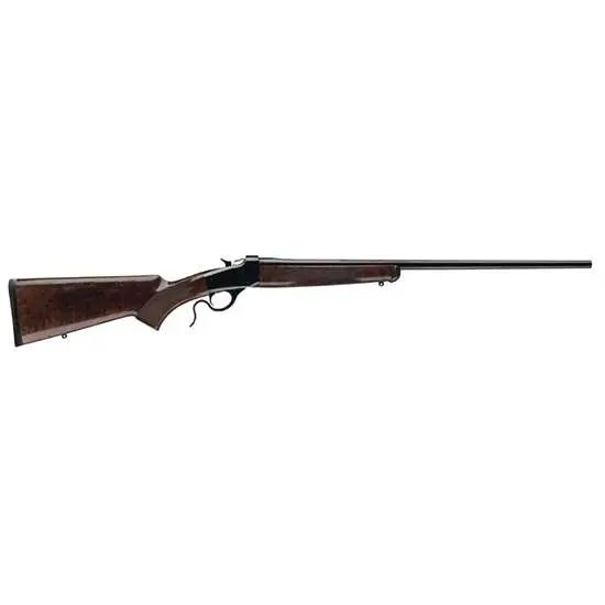 Winchester Guns Model 1885 Low Wall Hunter 6.5 Creedmoor 1rd Cap 24" Octagon Barrel Polished Blued Rec Grade III/IV Oil Walnut Fixed Pistol Grip Stock Right Hand (Full Size)