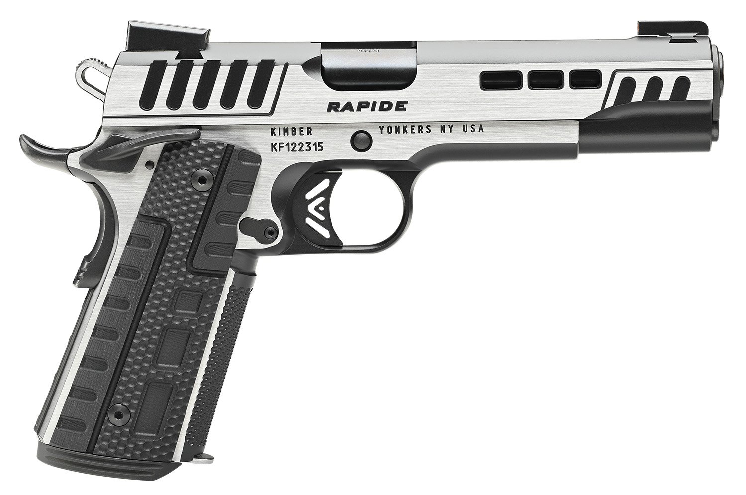 Kimber 3000426 Rapide Scorpius 10mm 5" Black G10 Grips 8rd Mag