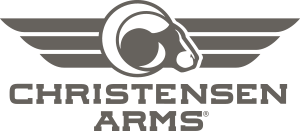 Christensen Arms logo displayed at  in , 